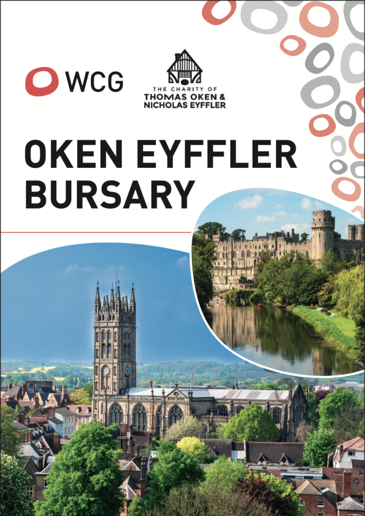 Bursary leaflet cover